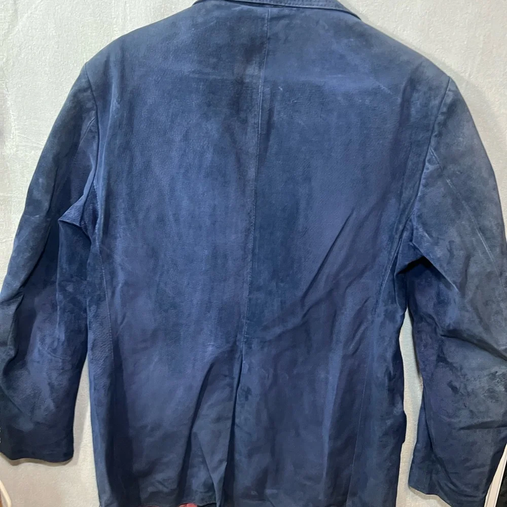 Vintage Mens L Suede Leather Jacket 1970’s Pigskin By Jimmy Dean * Rare Find - Picture 7 of 9